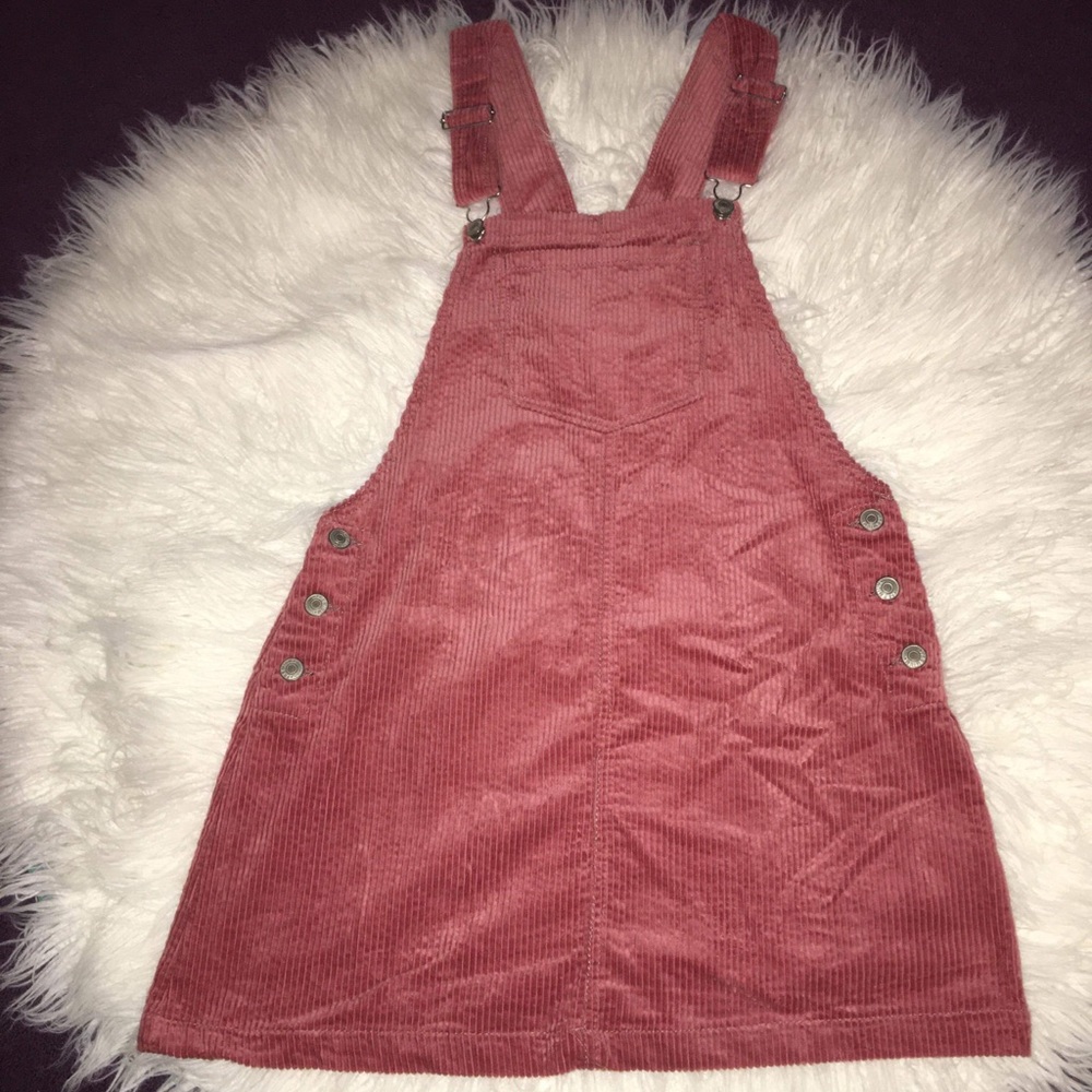 Pink Fashion Nova Overall Dress